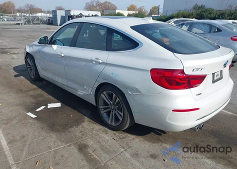 2018 BMW 330I Gran Turismo xDrive z USA, uszkodzony, nr VIN WBA8Z9C57JB220551